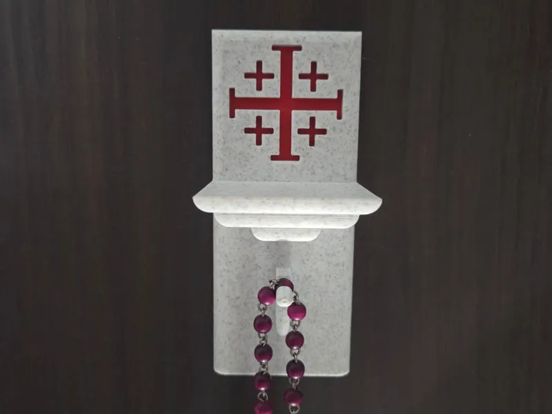 Rosary holder - Jerusalem cross edition