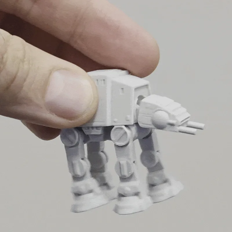 Tiny AT-AT Walker – Cute Pocket Robot (Easy Print) view 2