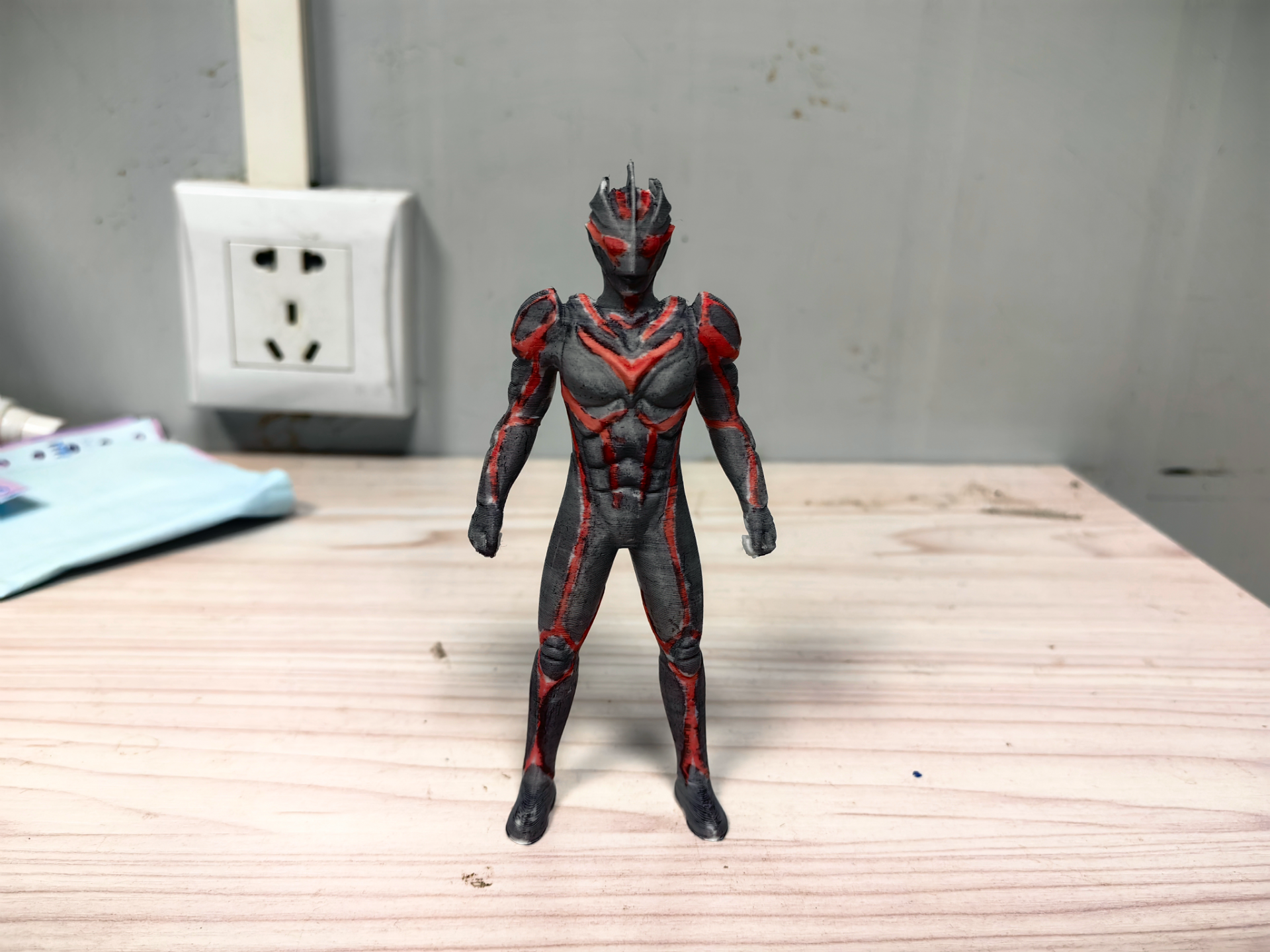 Miniatura 1 do modelo 3D 黑暗扎基奥特曼