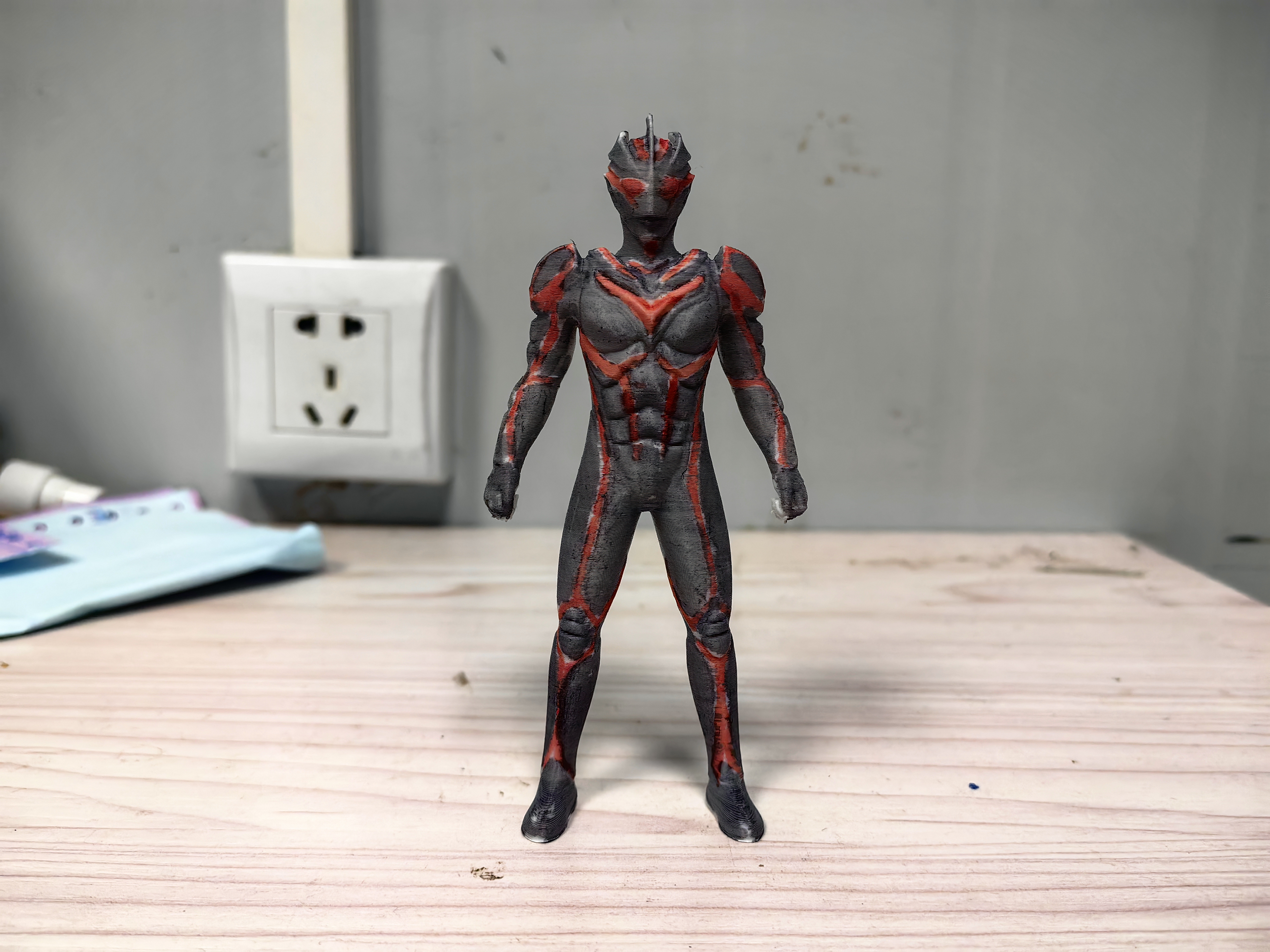 Miniatura 2 do modelo 3D 黑暗扎基奥特曼