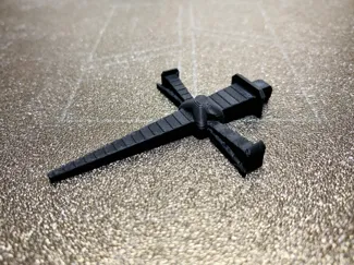 Nail Cross Charm