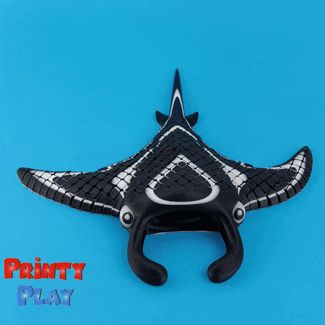 Flexi and playful manta ray.