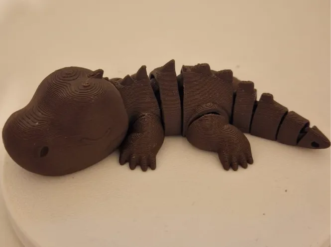 Articulated Flexi Sleeping Dinosaur T-rex