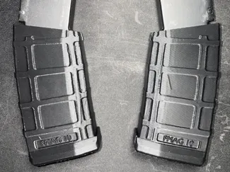 TM-22 PMAG-style Mag Cover for factory metal mag