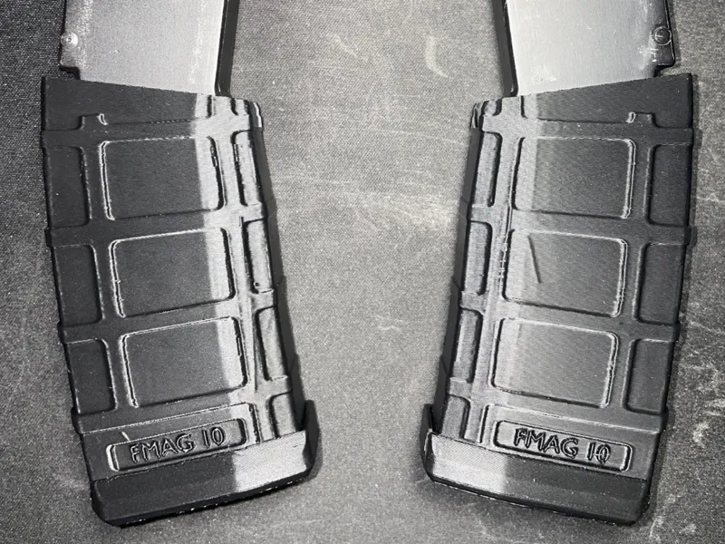 TM-22 PMAG-style Mag Cover for factory metal mag