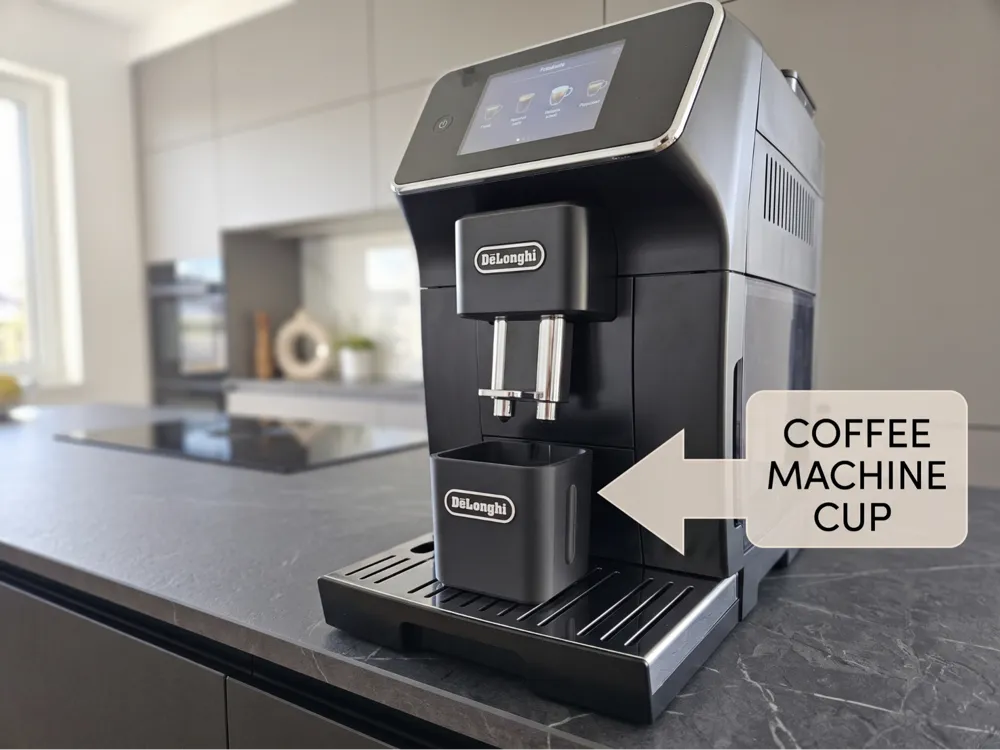 Coffee Machine Cup - De Longhi - Free 3D Print Model - MakerWorld