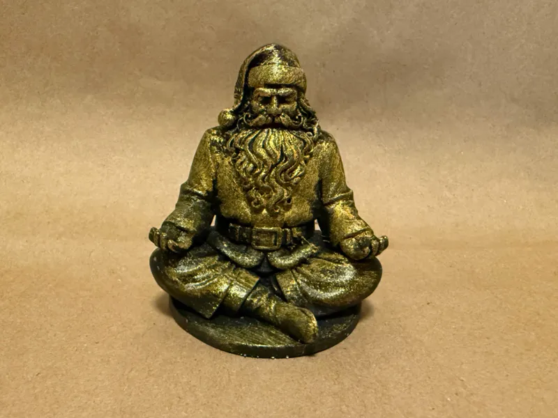 Zen Santa – Meditating Holiday Guardian
