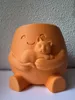 Fuzzy Version Painted - Clean Face & Cat 