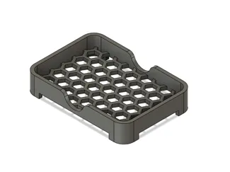 honeycomb soap tray