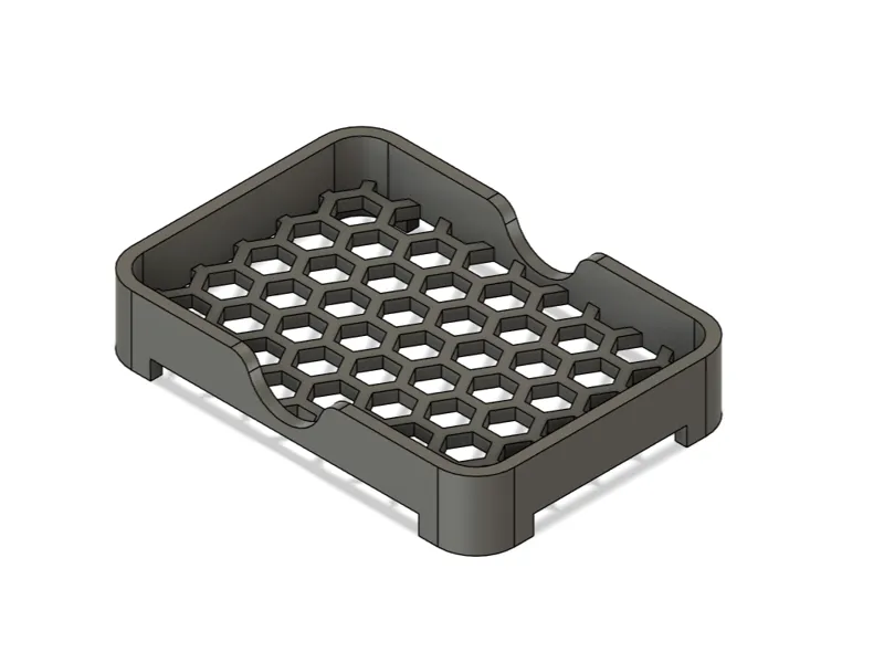 honeycomb soap tray