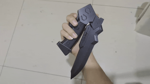Miniatura 1 do modelo 3D 新世纪福音战士—EVA—高频震动粒子刀