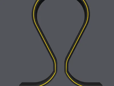 Modern Headphone Stand
