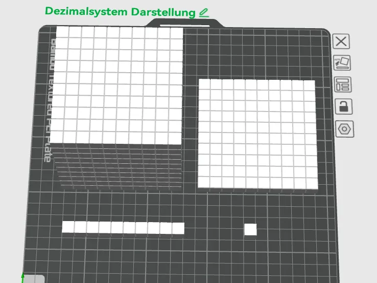 Darstellung Dezimalsystem
