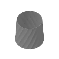 Opaque Lampshade 0.12mm layer, 1 walls, 0% infill