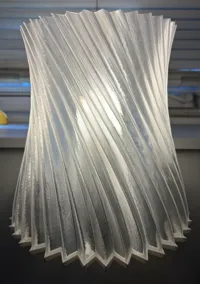 Transparent Lampshade 0.8mm nozzle, 0.4mm layer, 1 wall