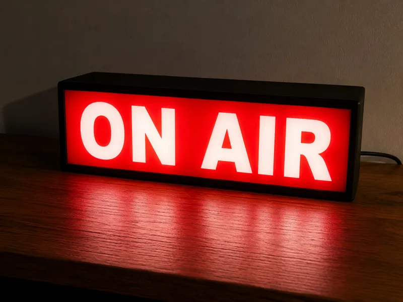 ON AIR LIGHT BOX