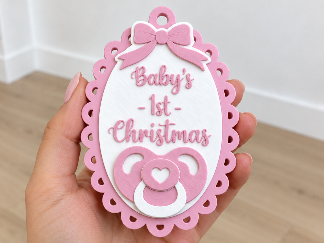 Baby’s First Christmas Keepsake Ornament - 1