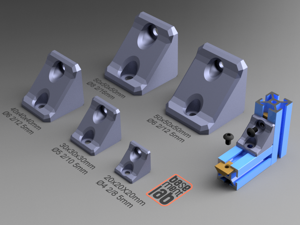 Supported Corner Bracket HEAVY-DUTY 