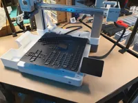 0.2mm layer, 2 walls, 15% infill (Rails)