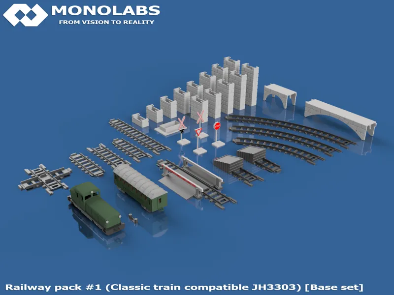 Railway pack #1 (Classic train comp.) [Base set]