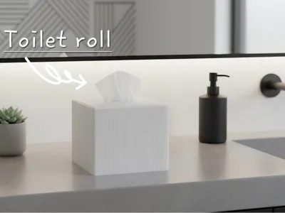 Roll block - Toilet paper tissue box