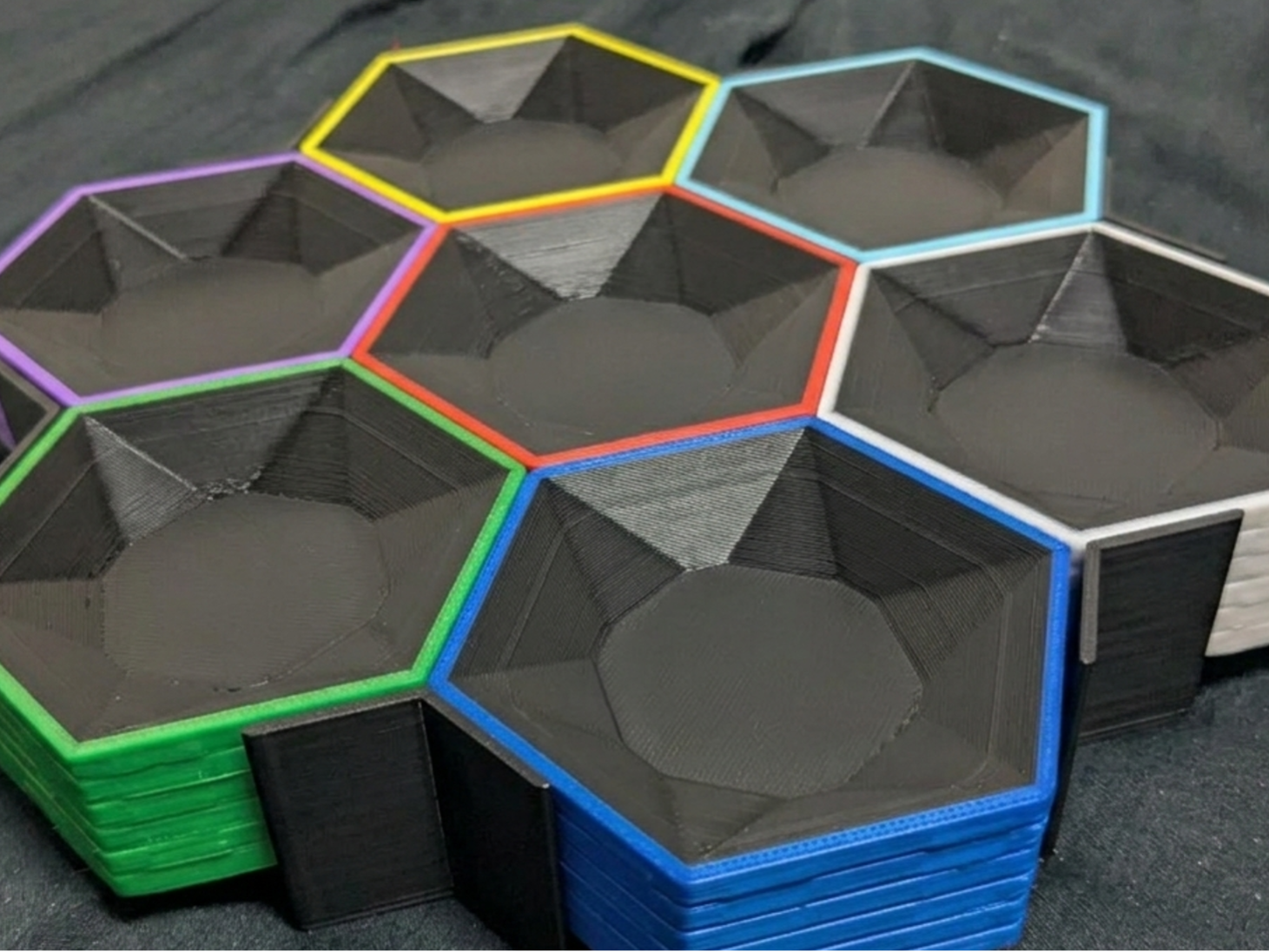 Ultra-Thin Stackable Magnetic Token Tray