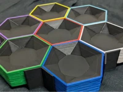 Ultra-Thin Stackable Magnetic Token Tray