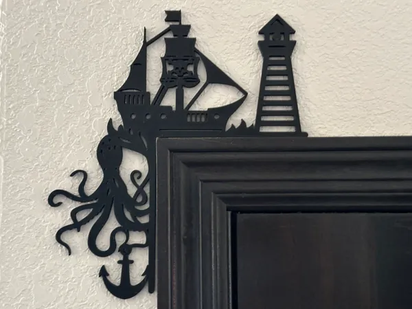 Coin de porte pirate