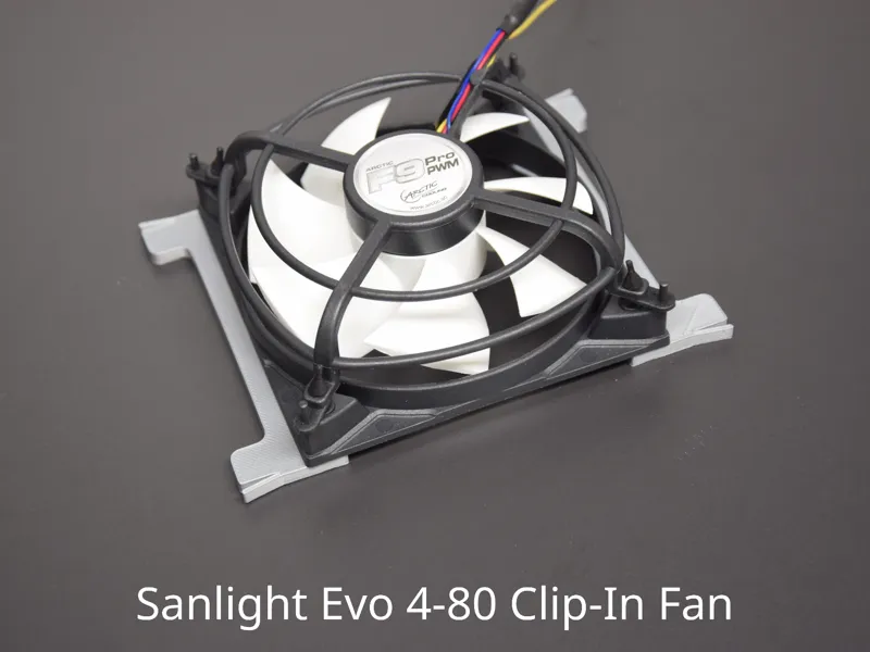 Sanlight Evo 4-80 fan clip