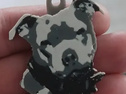 American Stafford keychain