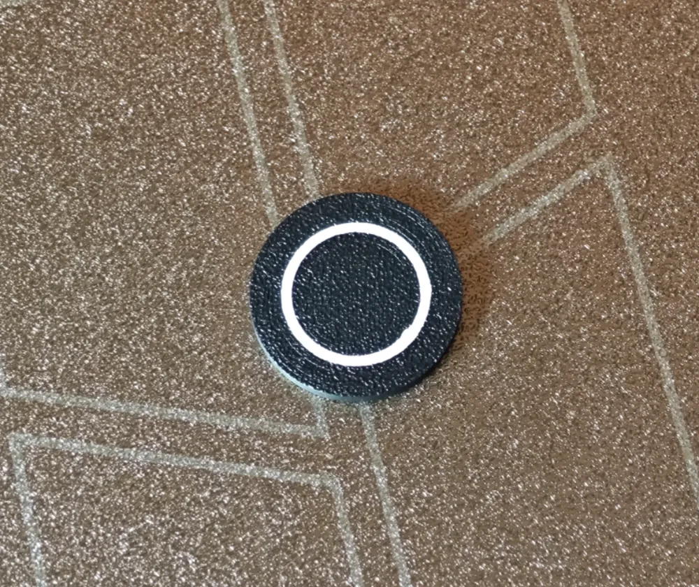 Squid Game round shopping cart coin - Free 3D Print Model - MakerWorld