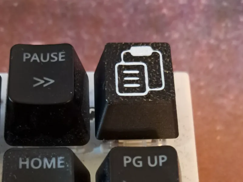 Keycap paste (custom)