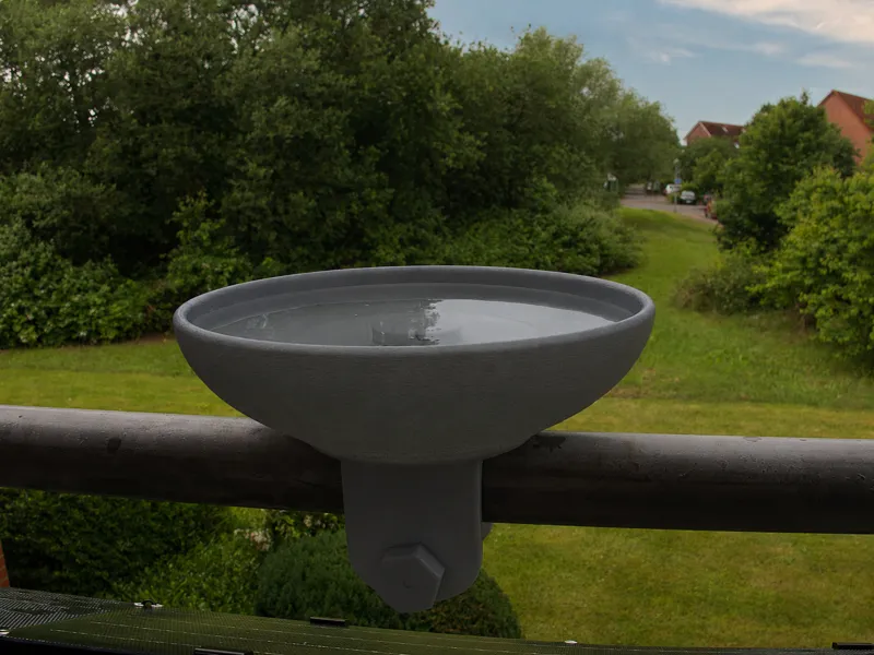 Vogeltränke Balkongeländer V5.0 - Birdbath balcony