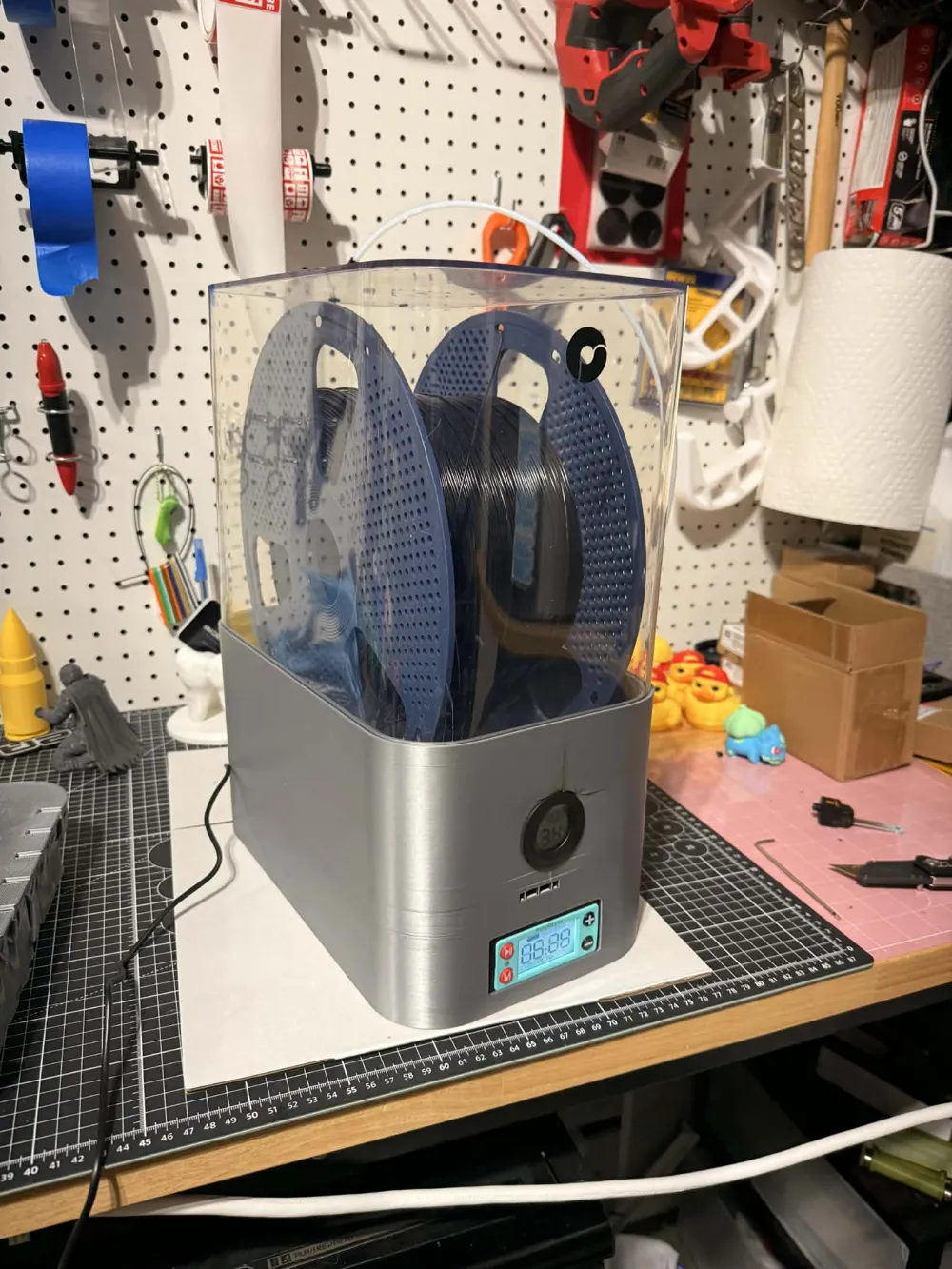 DryForge 5KG Base | PolyBox EII + PolyDryer - Free 3D Print Model ...