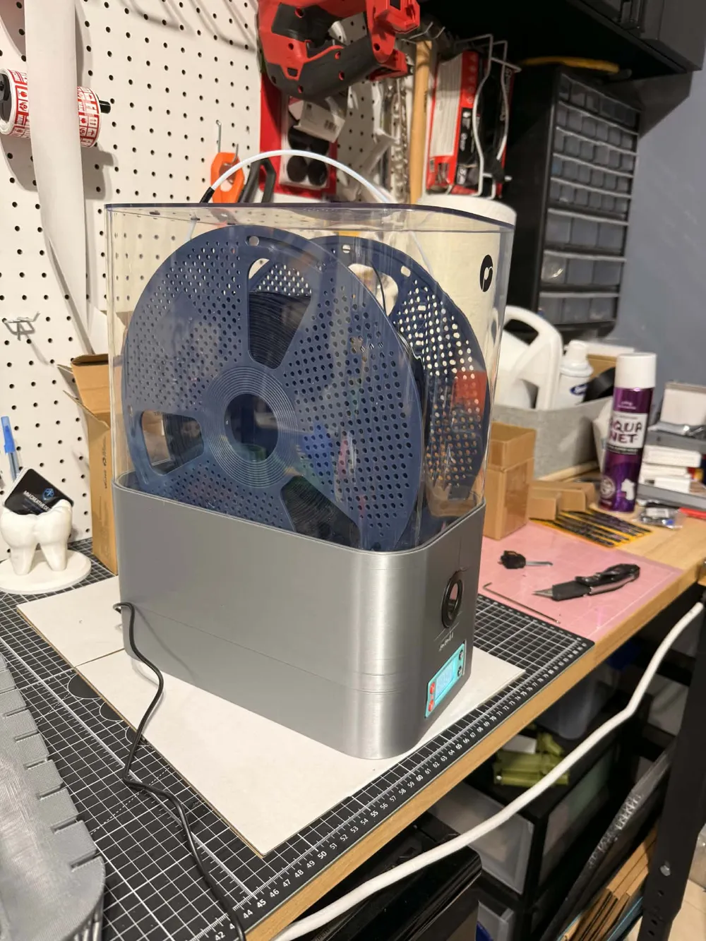 DryForge 5KG Base | PolyBox EII + PolyDryer - Free 3D Print Model ...
