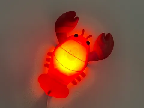 Accesorio de iluminación decorativa: Lobster Lamp - IKEA Blavingad lamp — referencia de MakerWorld