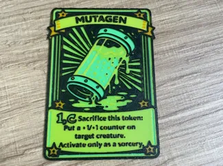 Mutagen Token – Ninja Turtles Magic the Gathering