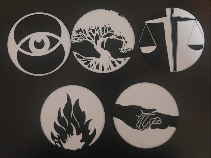 Divergent Factions Logos