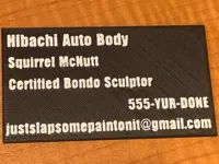 Customizable Business Card
