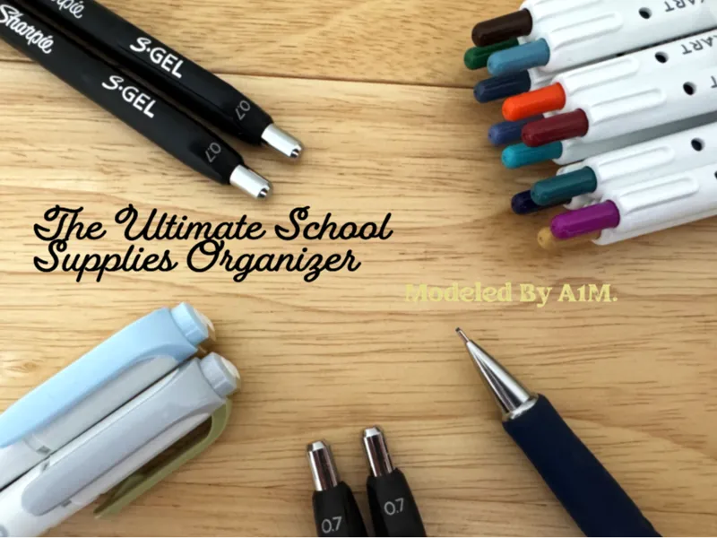 The Ultimate School Supplies Organization Helper