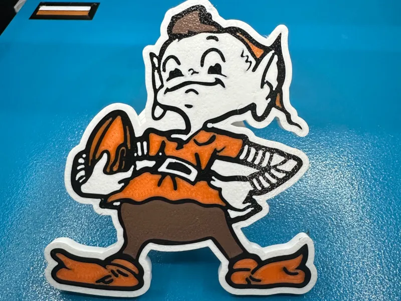 Cleveland Browns Brownie Elf for Spinner Chain