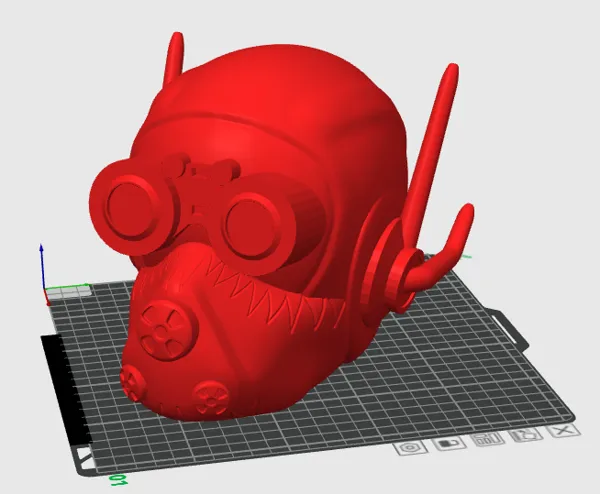 Support casque tête d'Octane