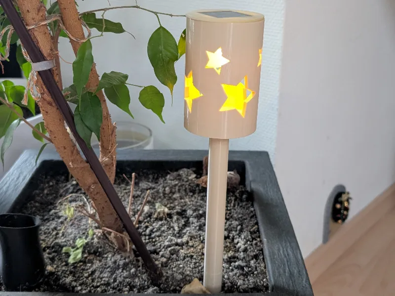 Outdoor Solar Panel Light 2 Versions