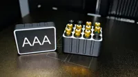 Batteriecase AAA / 0.2mm layer, 2 walls, 15% infill