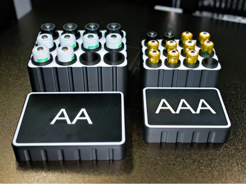 AA / AAA Battery Boxes – Clean & Precise