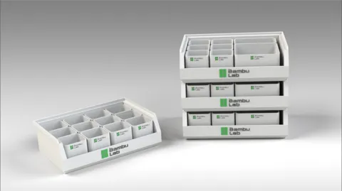 Storage Bin Set with Basket view 2