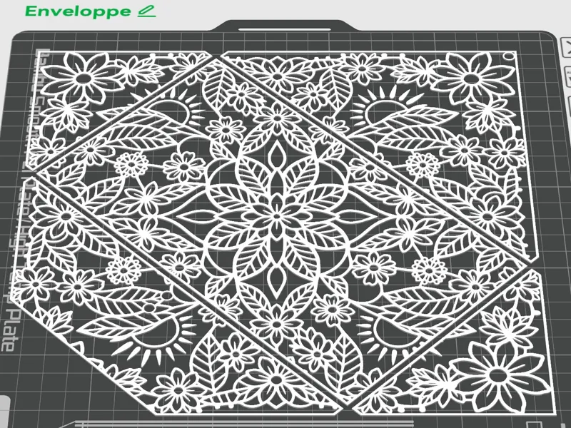 Enveloppe l'été au soleil