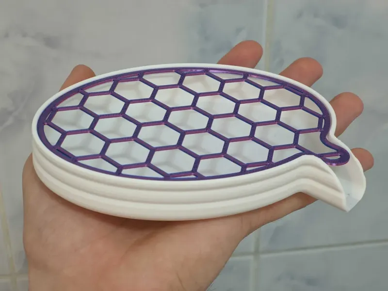 Soap Tray/Soap Dish with spout