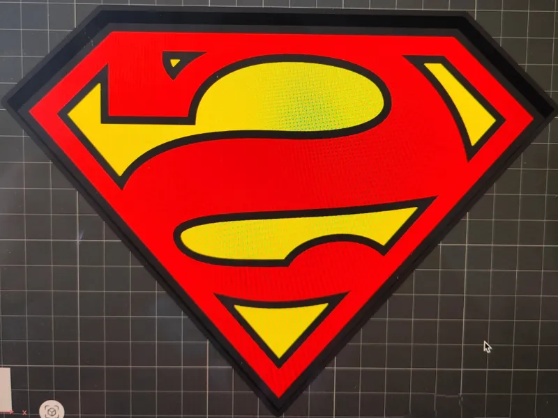 Lightbox / boite à lumière SUPERMAN