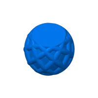 Chaudron tressé — vase spirale — photo 5
